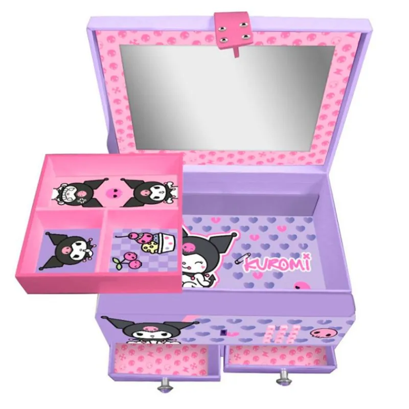 KIDS EUROSWAN Kuromi Joyero con Sonido- Ropa Y Complementos