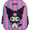SELECCION DRIM Sanrio Colección|Escolar|Kuromi Mochila Preescolar 3D