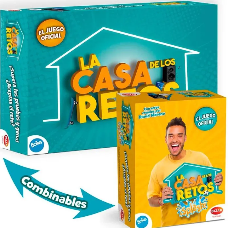 BIZAK La Casa de los Retos ¡Splash!- Juegos De Mesa