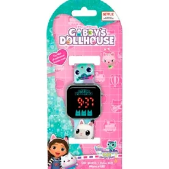 KIDS EUROSWAN Electrónicos|La Casa de Muñecas de Gabby Reloj LED