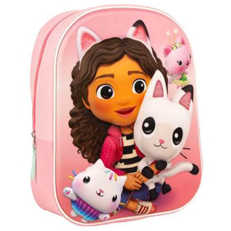 SELECCION DRIM Escolar|La Casa de Muñecas de Gabby Mochila 3D