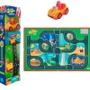 BANDAI Vehículos, Trenes Y Parkings|Primera Infancia Y Preescolar|La Granja de Zenón Set Vehículo y Alfombra