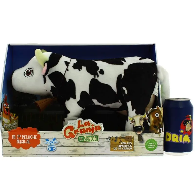 BANDAI La Granja de Zenón Vaca Lola Musical- Primera Infancia Y Preescolar