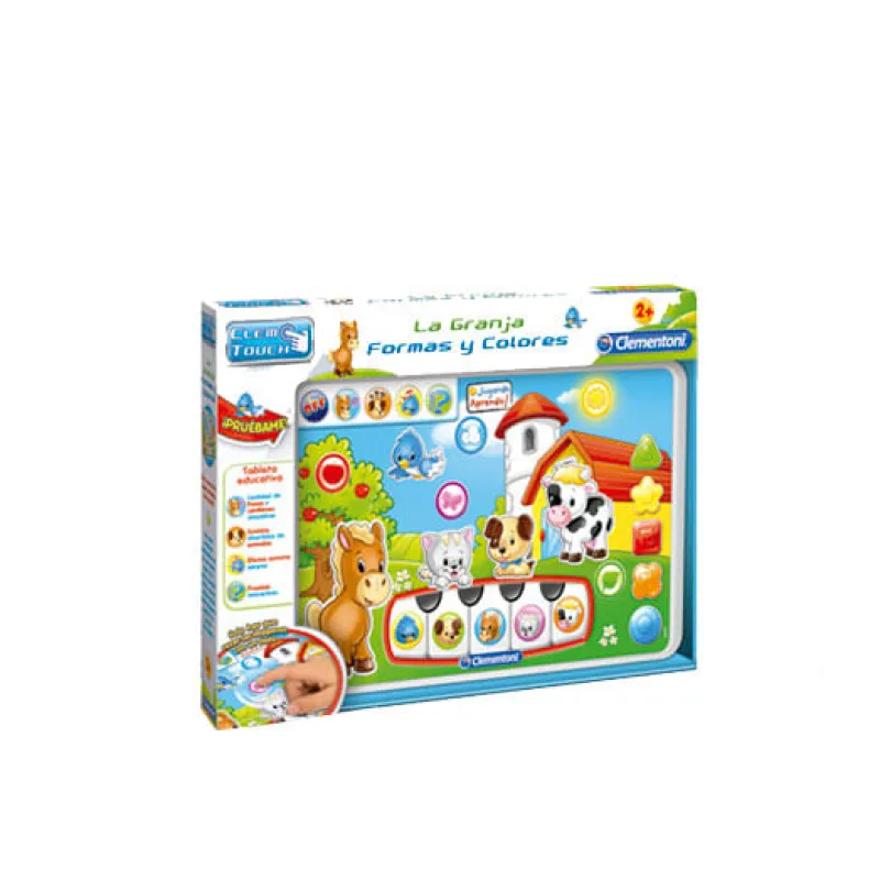 CLEMENTONI La Granja Formas y Colores- Juegos Y Juguetes Educativos