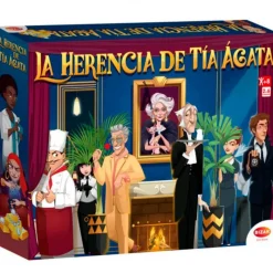 BIZAK Juegos De Mesa|La Herencia de Tía Ágata Juego Mesa