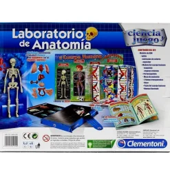CLEMENTONI Juegos Y Juguetes Educativos|Laboratorio de Anatomía