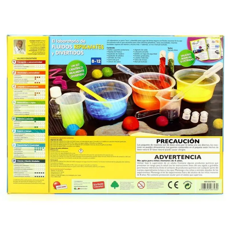 SELECCION DRIM Juegos Y Juguetes Educativos|Laboratorio de Fluidos Repugnantes y Divertidos