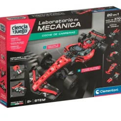 CLEMENTONI Laboratorio de Mecánica Coche de Carreras- Juegos Y Juguetes Educativos
