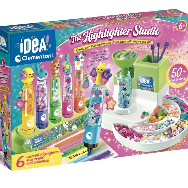 CLEMENTONI Laboratorio de Subrayadores- Manualidades