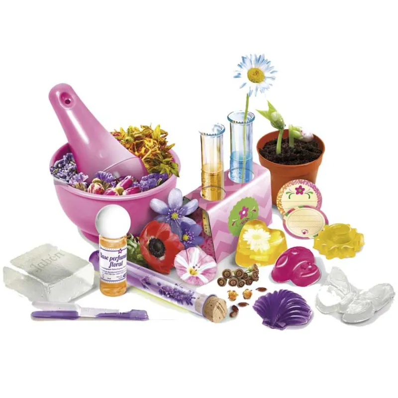 CLEMENTONI Juegos Y Juguetes Educativos|Laboratorio Flores y Esencias