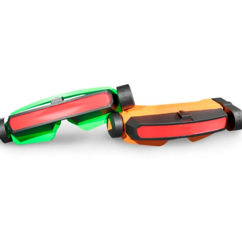 BIZAK Laser Shot Batalla con Visores Láser- Juegos De Mesa