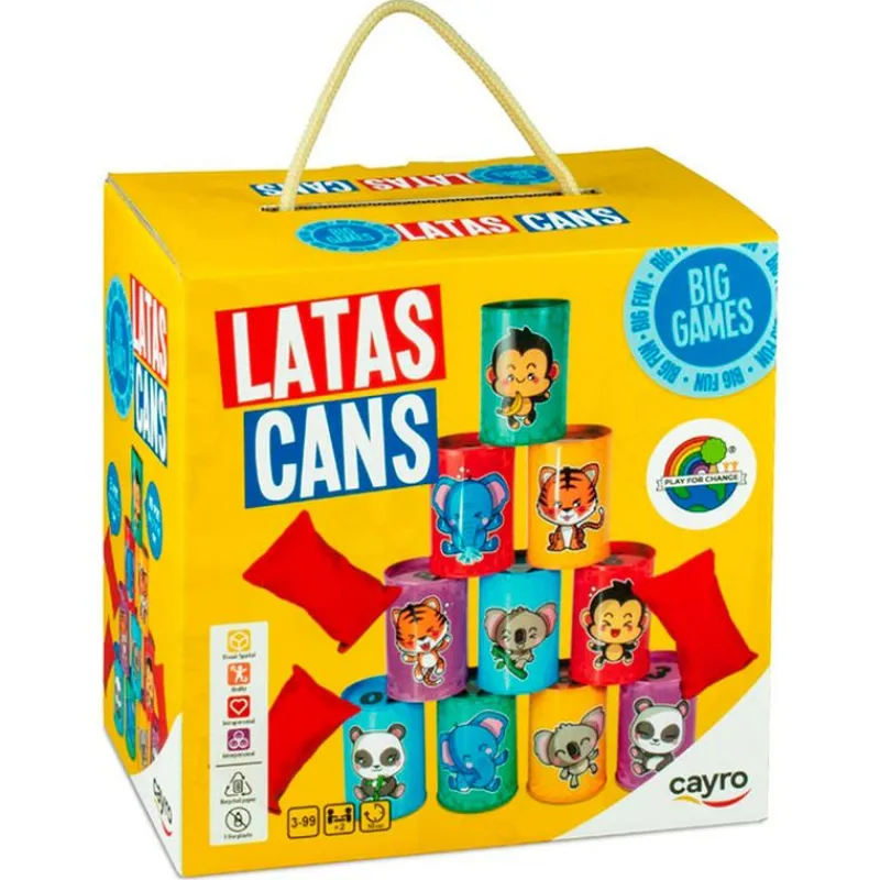 CAYRO Latas Gigantes Juego- Deportivos|Aire Libre
