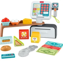 FISHER PRICE Primera Infancia Y Preescolar|Juegos Y Juguetes De Imitación|Laugh & Learn Caja Registradora Infantil