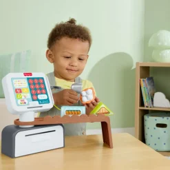 FISHER PRICE Primera Infancia Y Preescolar|Juegos Y Juguetes De Imitación|Laugh & Learn Caja Registradora Infantil