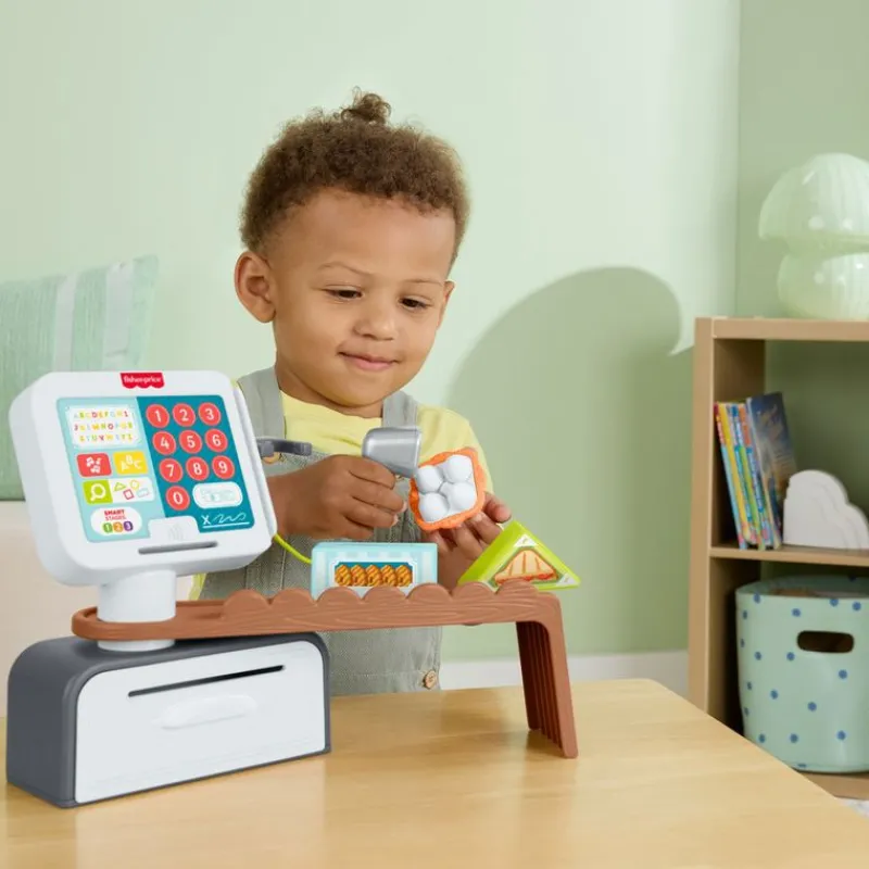 FISHER PRICE Primera Infancia Y Preescolar|Juegos Y Juguetes De Imitación|Laugh & Learn Caja Registradora Infantil