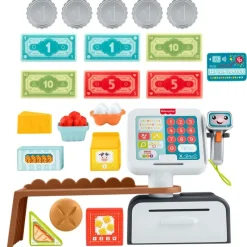 FISHER PRICE Primera Infancia Y Preescolar|Juegos Y Juguetes De Imitación|Laugh & Learn Caja Registradora Infantil