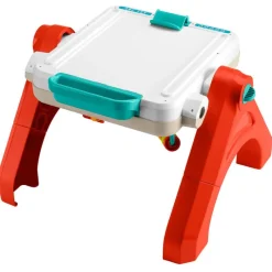 FISHER PRICE Primera Infancia Y Preescolar|Laugh & Learn Mesa de Actividades 4 en 1 y Caballete