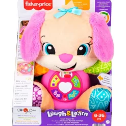 FISHER PRICE Laugh & Learn Perrita con Smart Stages Peluche- Primera Infancia Y Preescolar