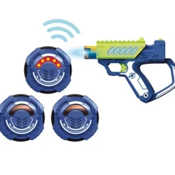 SILVERLIT Lazer MAD Pistola con Objetivos- Juegos Y Juguetes De Imitación