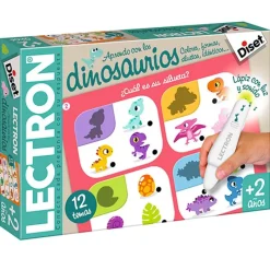 DISET Lectron Aprendo con los Dinosaurios- Juegos Y Juguetes Educativos