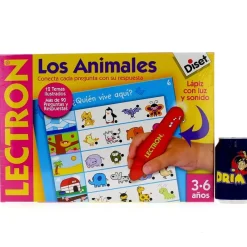 DISET Lectron Lápiz Los Animales- Juegos Y Juguetes Educativos