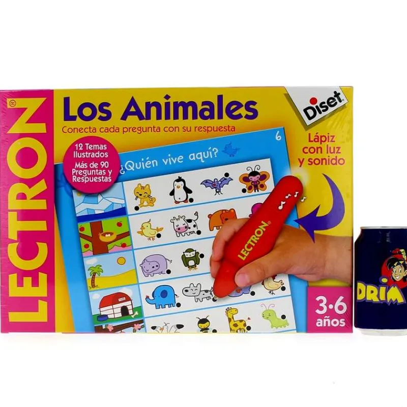 DISET Lectron Lápiz Los Animales- Juegos Y Juguetes Educativos