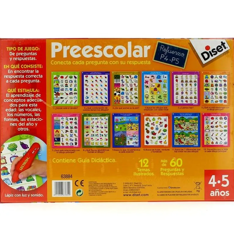 DISET Lectron lápiz preescolar- Juegos Y Juguetes Educativos