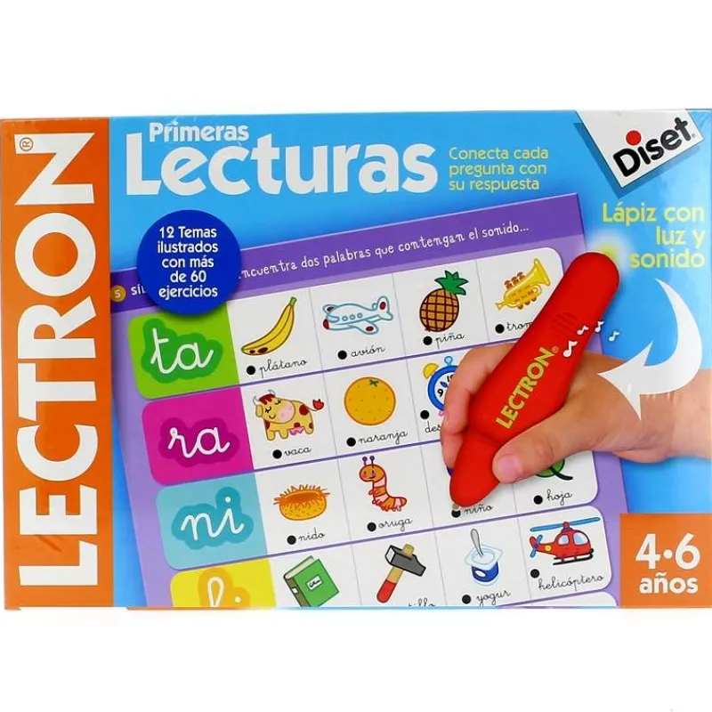 DISET Juegos Y Juguetes Educativos|Lectron Lápiz Primeras Lecturas