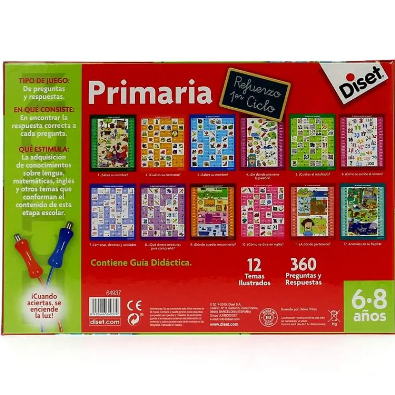 DISET Juegos Y Juguetes Educativos|Juegos De Mesa|Lectron Primer Ciclo de Primaria