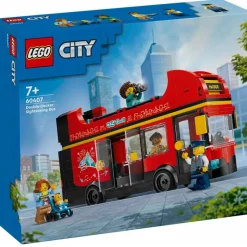 LEGO Lego|City Autobús Turístico Rojo de Dos Plantas