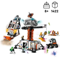 LEGO Lego|City Base Espacial y Plataforma Lanzamiento