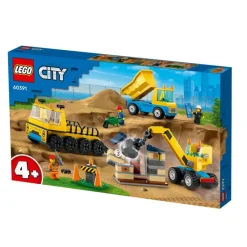 LEGO Lego|City Camiones obra bola demoledora
