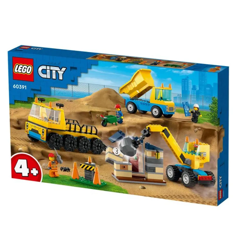 LEGO Lego|City Camiones obra bola demoledora
