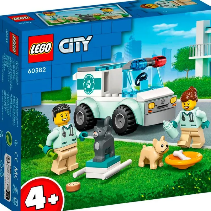LEGO City Furgoneta Veterinaria de Rescate- Lego