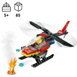 LEGO City Helicóptero de Rescate de Bomberos- Lego