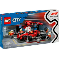 LEGO City Parada en Boxes de F1® y Equipo Mecánico- Lego