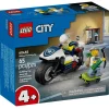 LEGO Lego|City Persecución en Moto de Policía