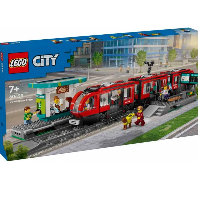 LEGO City Tranvía y Estación del Centro- Lego