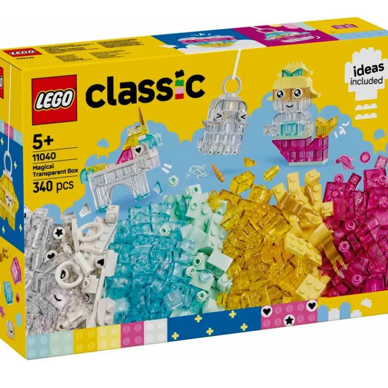 LEGO Classic Caja de Magia Transparente- Lego