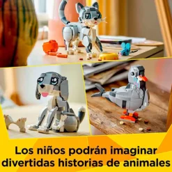 LEGO Lego|Creator 3 en 1 Gato Juguetón