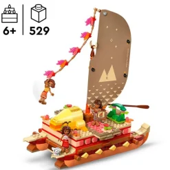 LEGO Disney Canoa de Aventuras de Vaiana- Lego