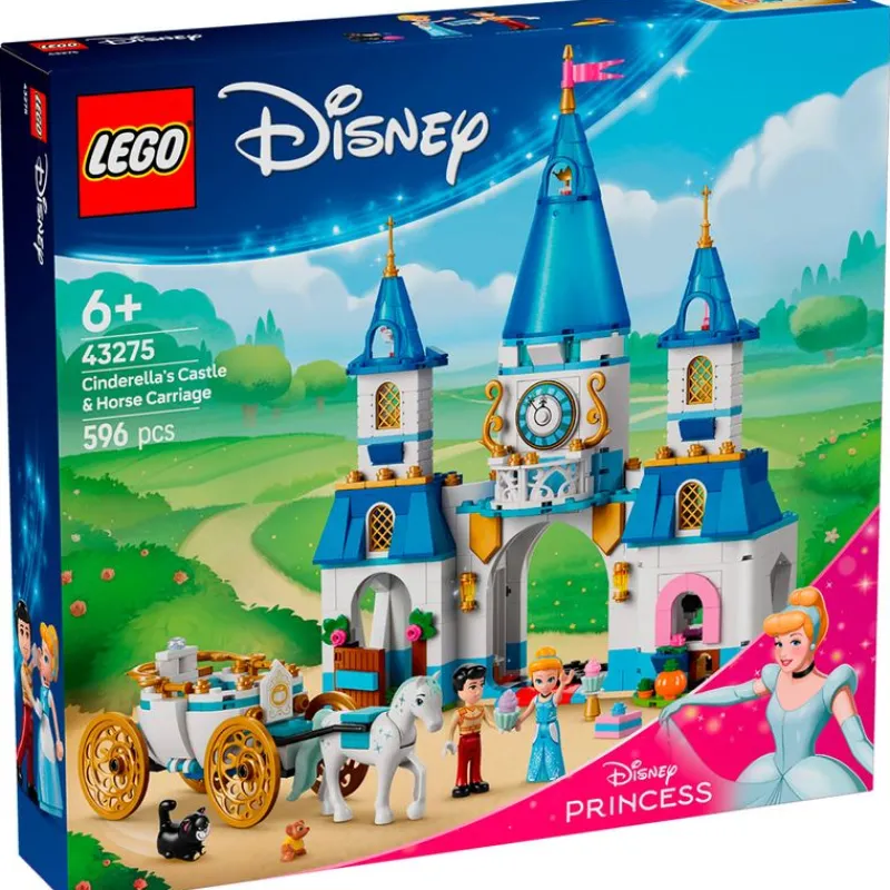 LEGO Lego|Disney Castillo y Carroza de Cenicienta