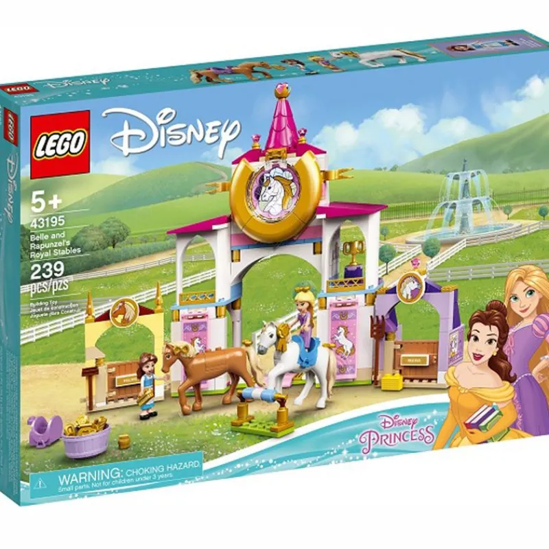 LEGO Disney Establos Reales de Bella y Rapunzel- Lego