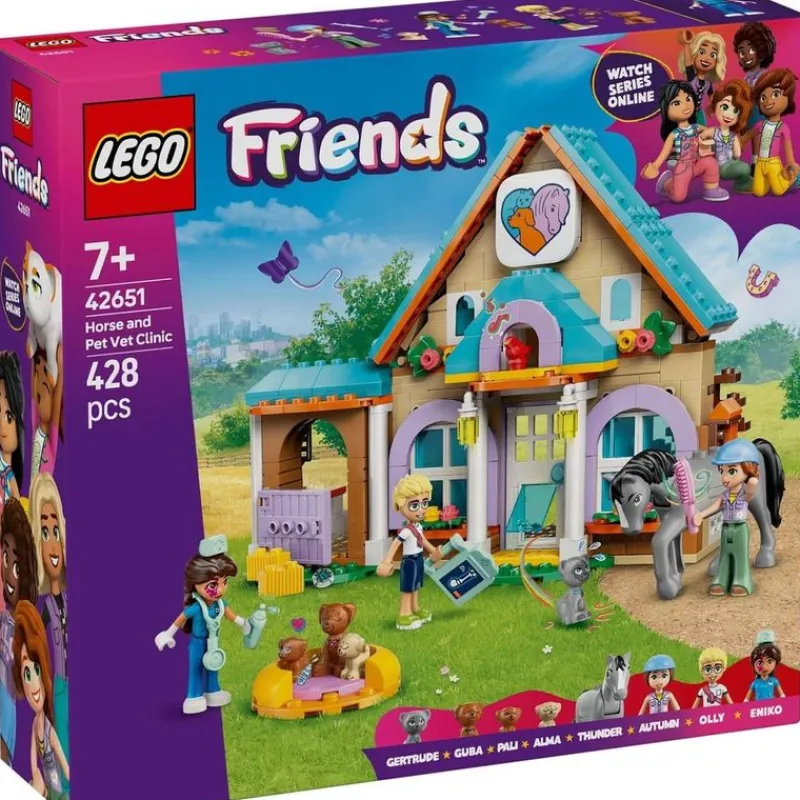 LEGO Friends Caballo y Clínica Veterinaria Mascota- Lego