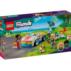 LEGO Friends Coche Eléctrico y Cargador- Lego