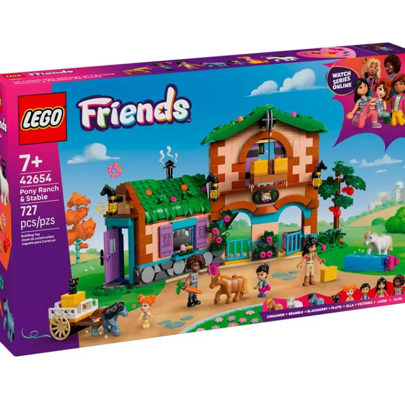 LEGO Friends Rancho y Establo de Ponis- Lego