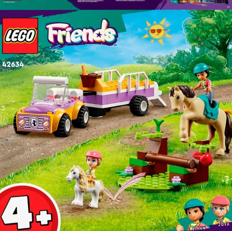 LEGO Friends Remolque para Caballo y Poni- Lego