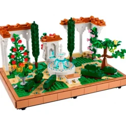 LEGO Icons Jardín con Fuente- Lego