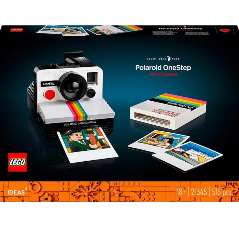 LEGO Ideas Cámara Polaroid OneStep SX-70- Lego