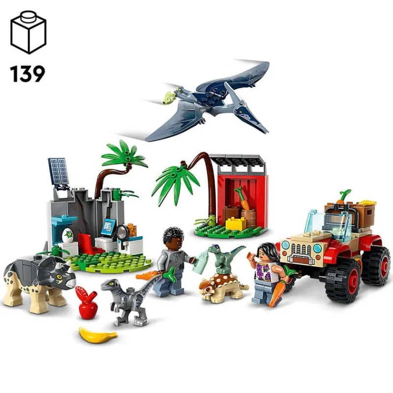 LEGO Jurassic World Centro de Rescate de Crías- Lego